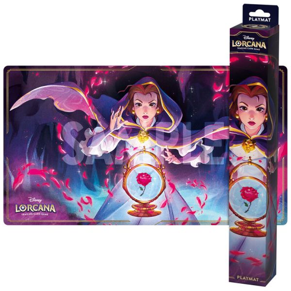 Lorcana Himmelsleuchten Spielmatte Belle 1