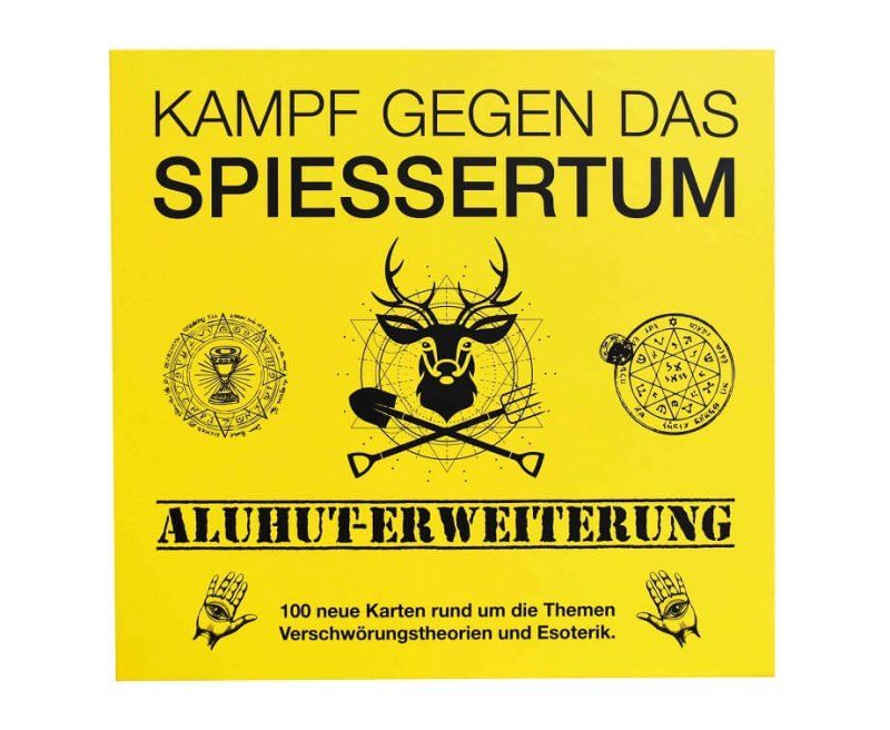 Kampf gegen das Spießertum Aluhut