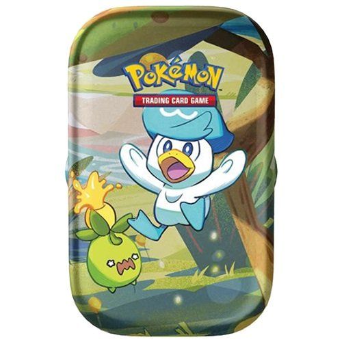 Pokemon Paldea Freunde - Kwaks & Olini Mini Tin (DEU)