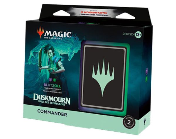 Duskmourn Commander Deck Blutzoll Deu 1