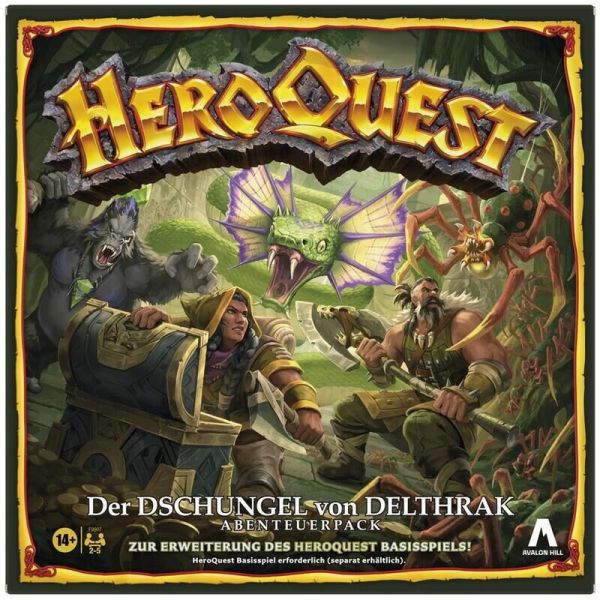 HeroQuest - Der Dschungel Von Delthrak - Abenteuerpack