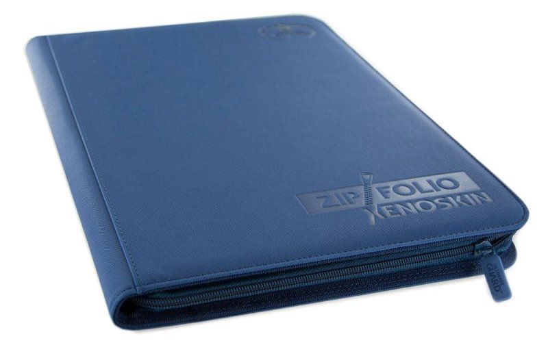 9-Pocket ZipFolio XenoSkin Blau