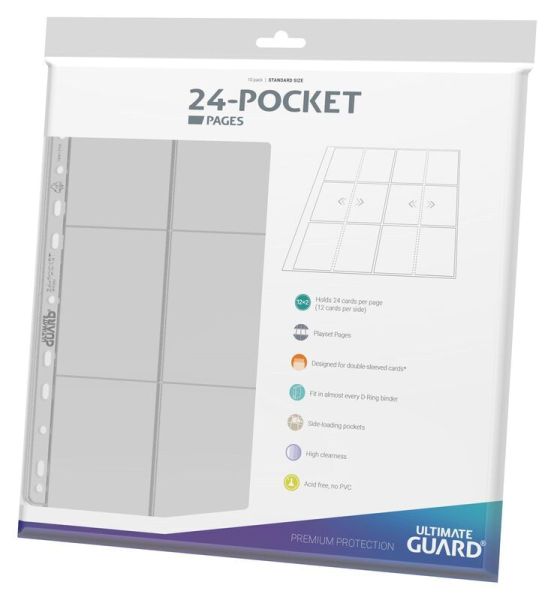 24-Pocket QuadRow Pages Side-Loading Transparent (10)