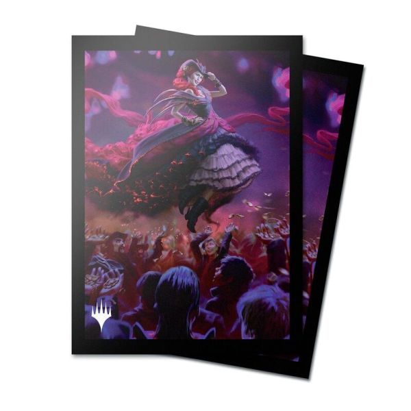 Matte Deck Protector Sleeves - Olivia, Opulent Outlaw (100)