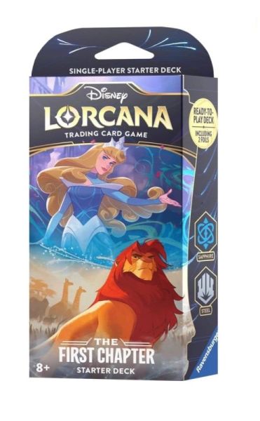 Lorcana - The First Chapter - Sapphire Steel Starter Deck (ENG)