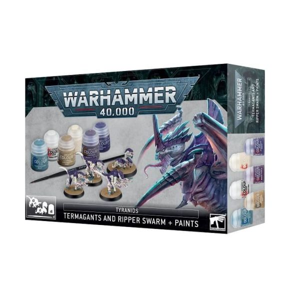 Termagants And Ripper Swarm Und Paint Set 60 13