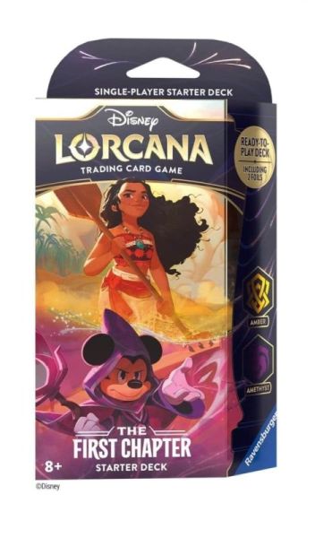 Lorcana - The First Chapter - Amber Amethyst Starter Deck (ENG)