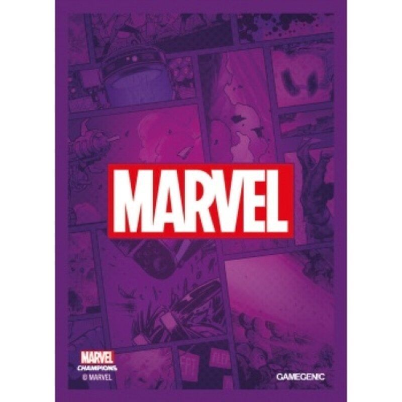 Marvel Champions Art Sleeves - Marvel Purple (50+1 Sleeves)